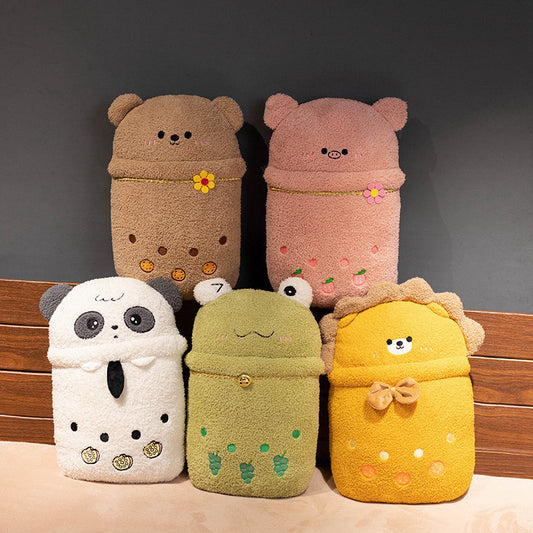 Cute Frog Panda Piggy Lion  Bear Plushies