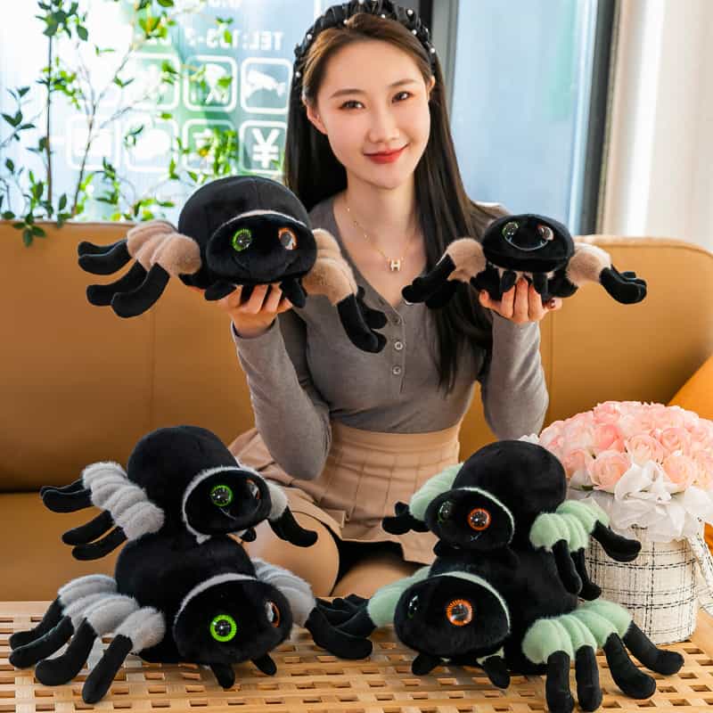 Halloween Simulation Spider Spooky Plush Toys