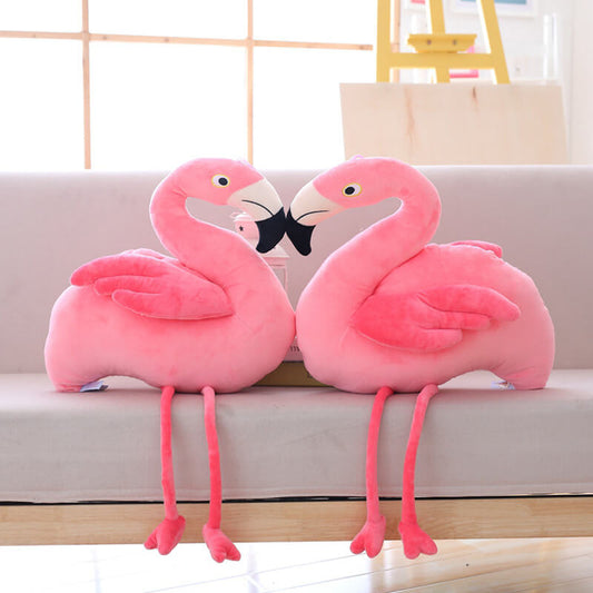 Big Pink Flamingo Plush Toy