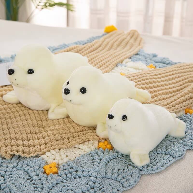 30cm Polar Ocean Underwater World Simulation Seal Sea Lion Dolls