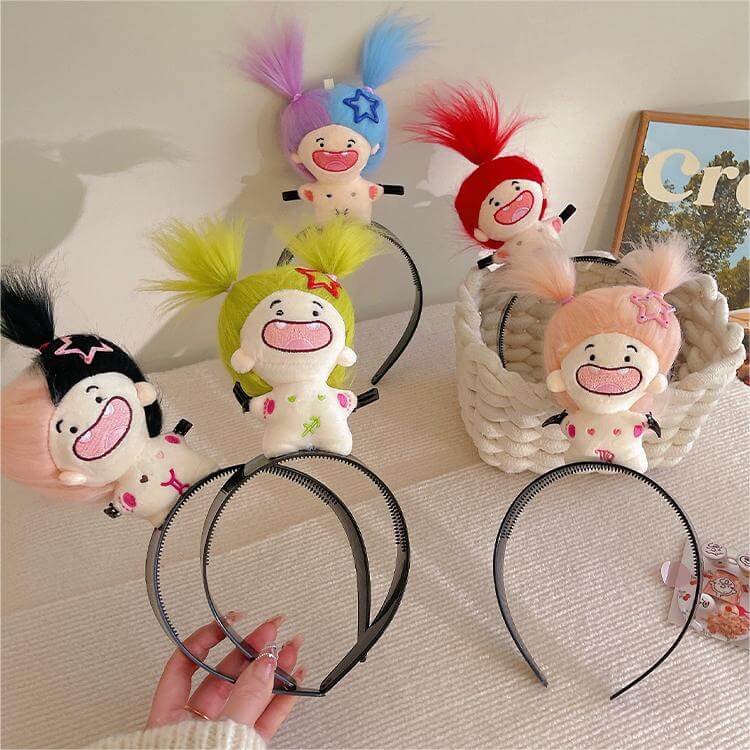 Toothless Cotton Dolls CuteQuirky Hair Bands