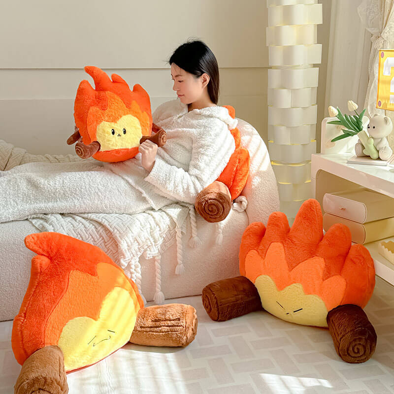 Creative Small Flame Lumbar Pillow