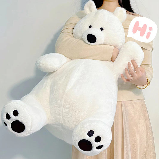 Soft Polar Bear Doll Cuddly Bear Doll