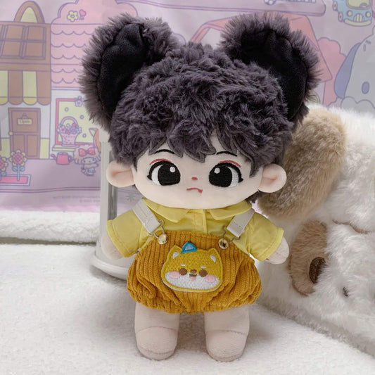 20cm Cotton Doll Cute Bib Pants