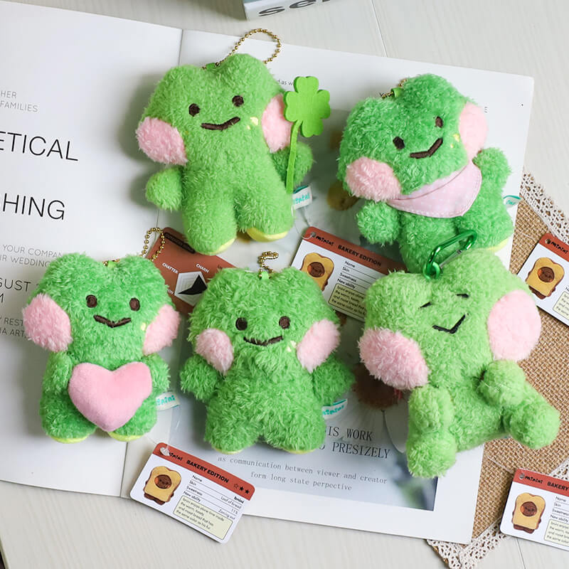 Mini Frog Plush Doll Pendant