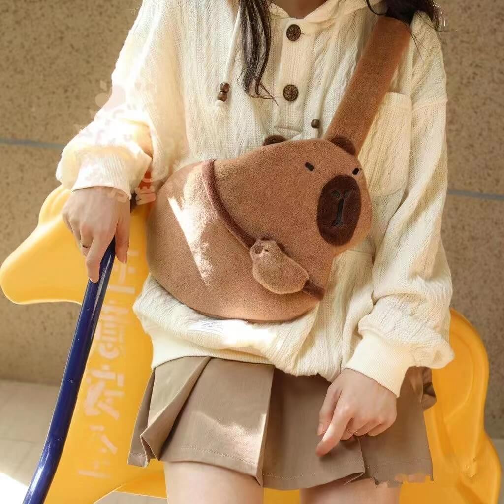 Cute Quirky Kapybara Chest Bag