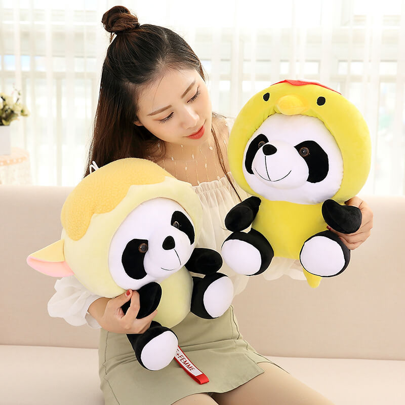 Simulation Zodiac National Treasure Panda Dolls