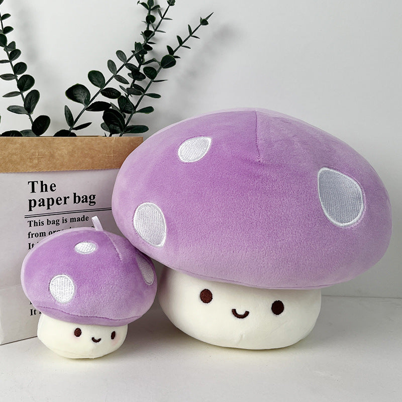 Colorful Mushroom Pillow Plush Toy