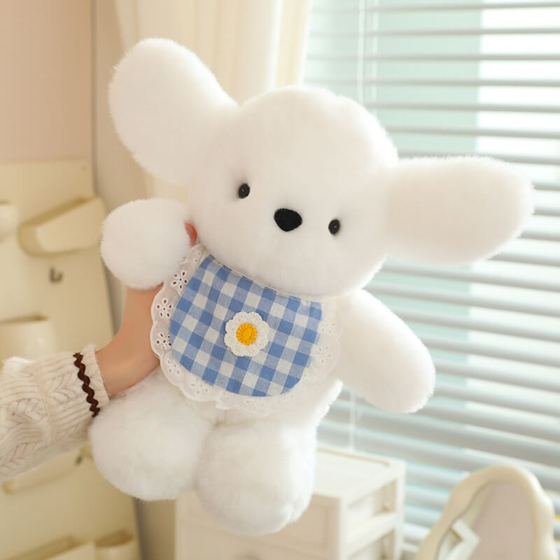 Cute  Puppy Bib Dog Plush Toy