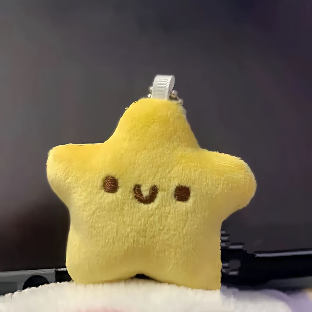 Squeaky Little Star Doll Plush Pendant