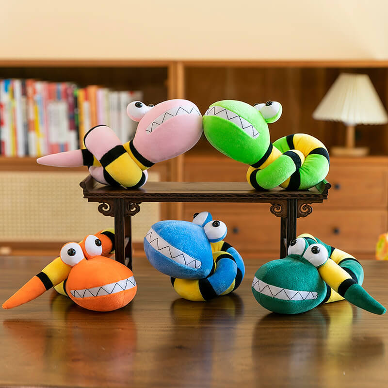 Year Of The Snake Mascot Cartoon Plush Dolls