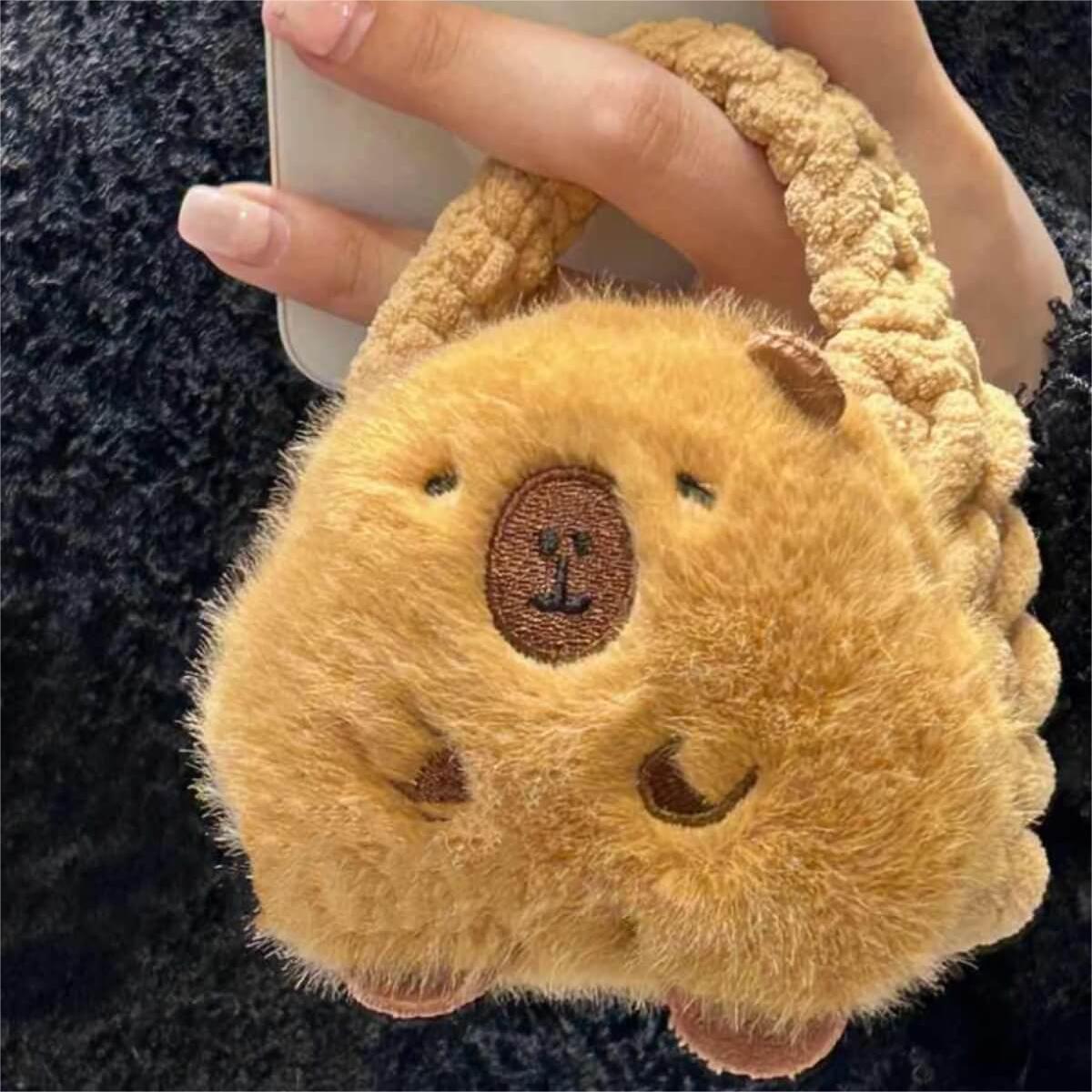 Mini Capybara Coin Purse Headphone Case