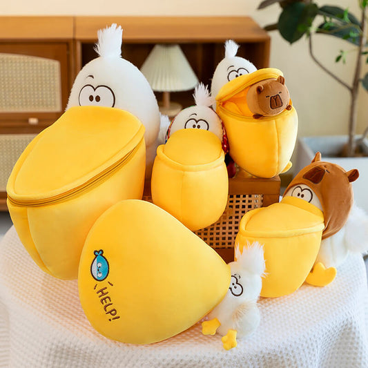 Gluttony Pelican Series Capybara Plush Toys