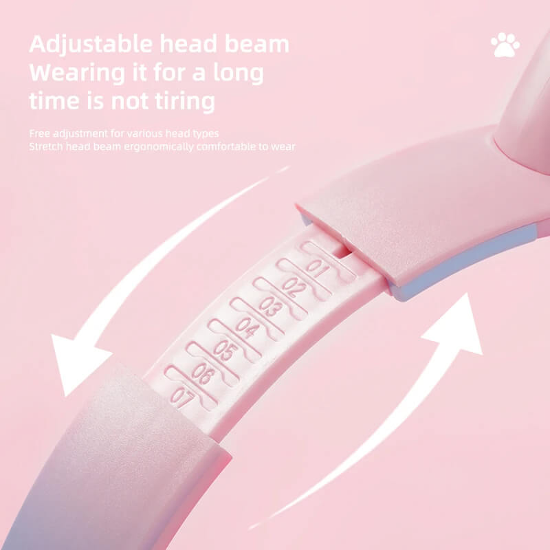 Bluetooth Headset Gradient Color Cat Ear Headset