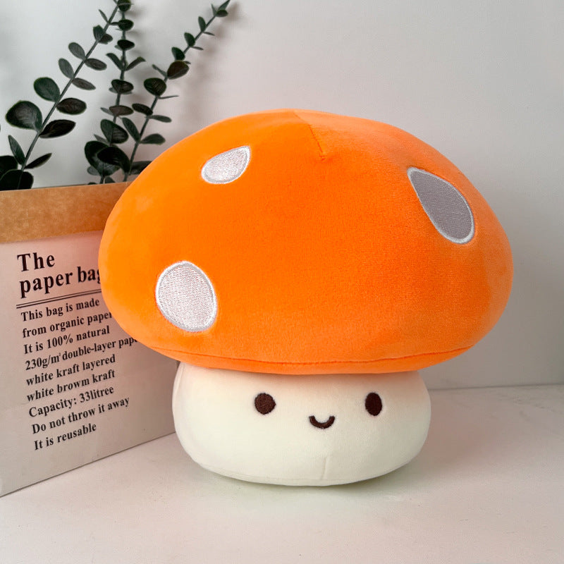 Colorful Mushroom Pillow Plush Toy