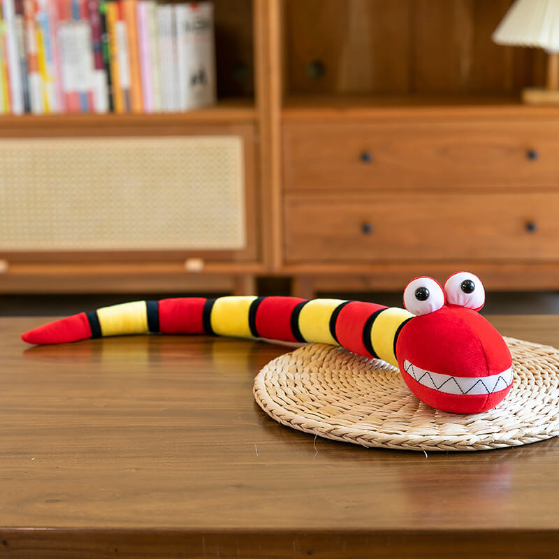 Year Of The Snake Mascot Cartoon Plush Dolls