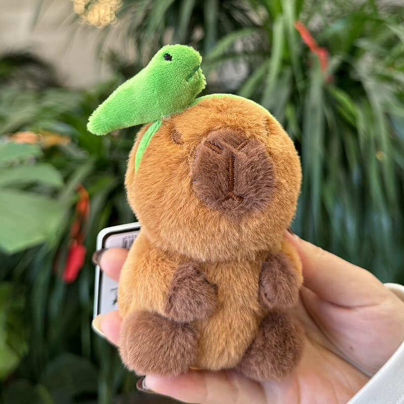 Mini Pufferfish Hair CapyBara Pendant