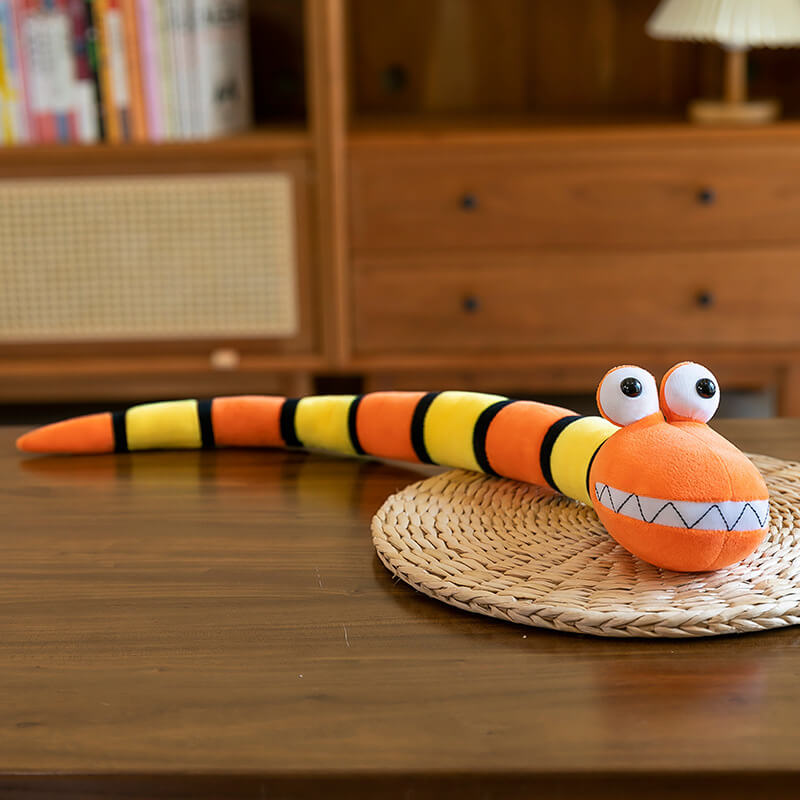 Year Of The Snake Mascot Cartoon Plush Dolls