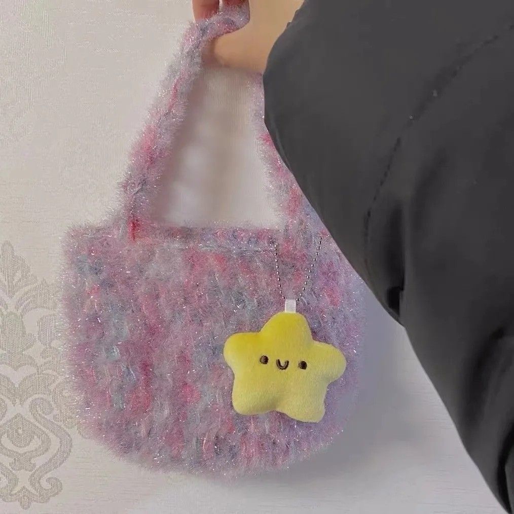 Squeaky Little Star Doll Plush Pendant