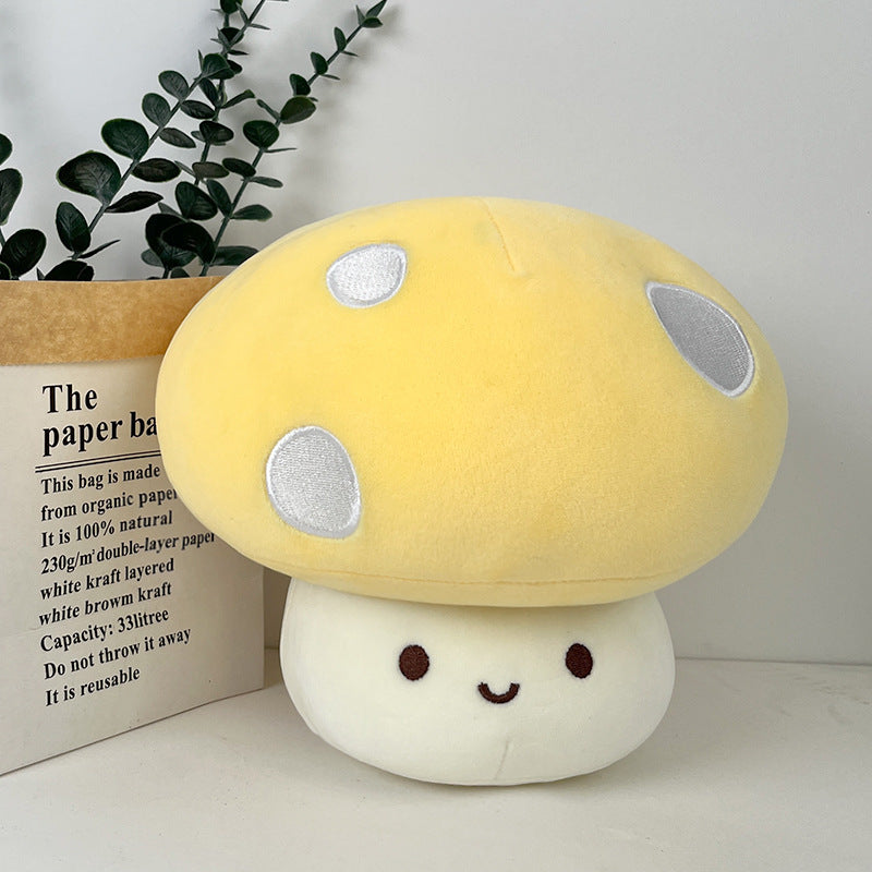 Colorful Mushroom Pillow Plush Toy