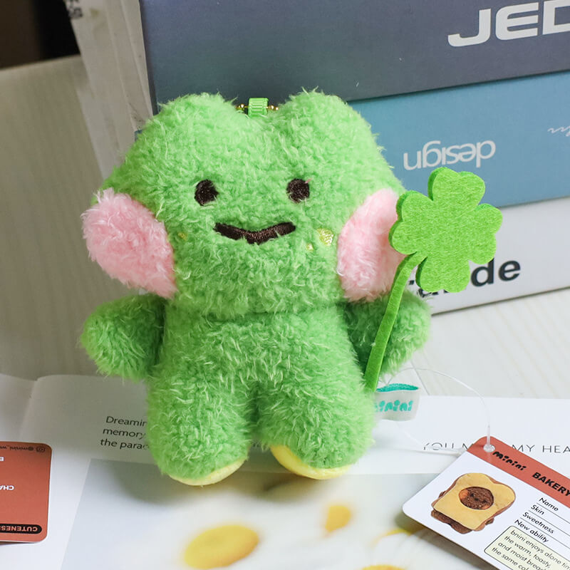 Mini Frog Plush Doll Pendant