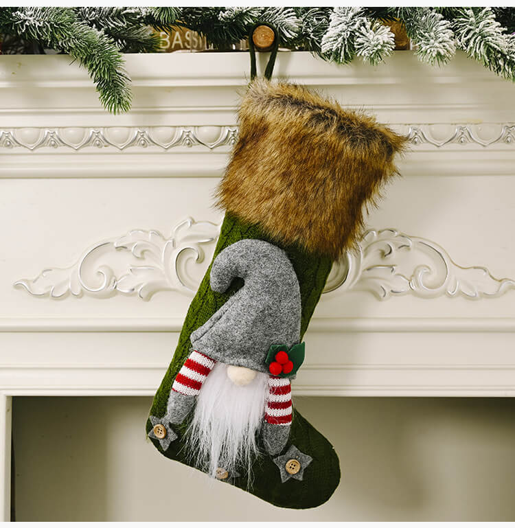 Christmas Decoration Faceless Doll Gift Stocking