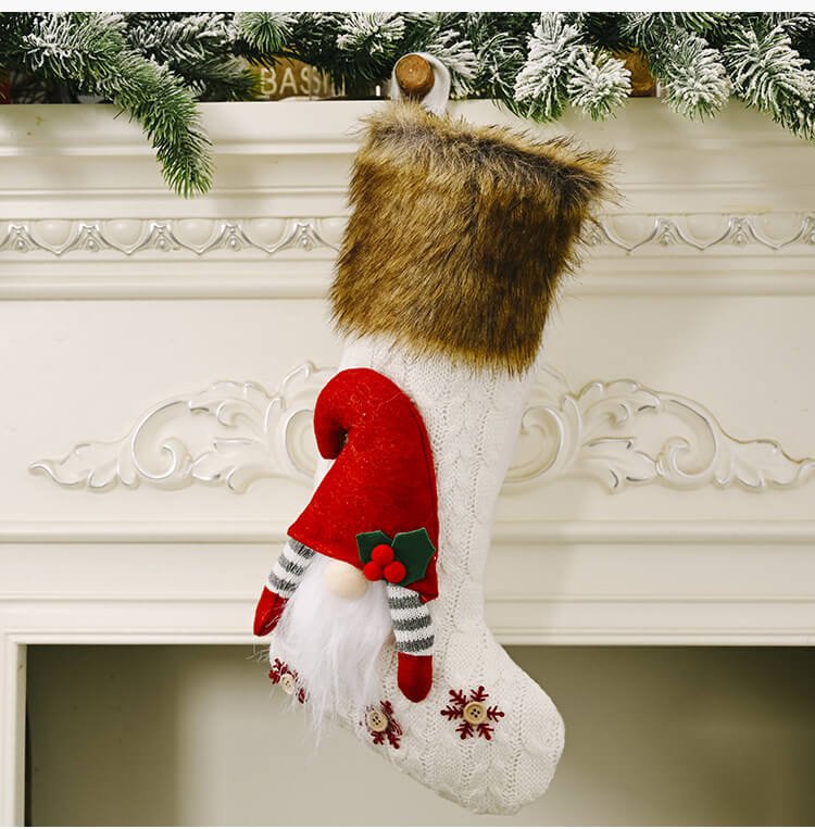 Christmas Decoration Faceless Doll Gift Stocking