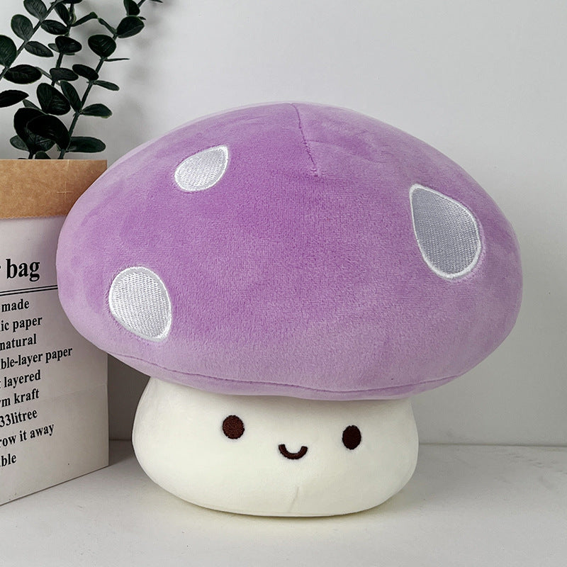 Colorful Mushroom Pillow Plush Toy