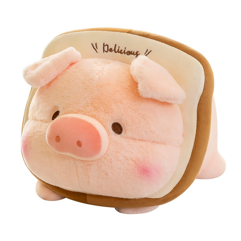 Cute Toast Soft Plush Piggy Dolls