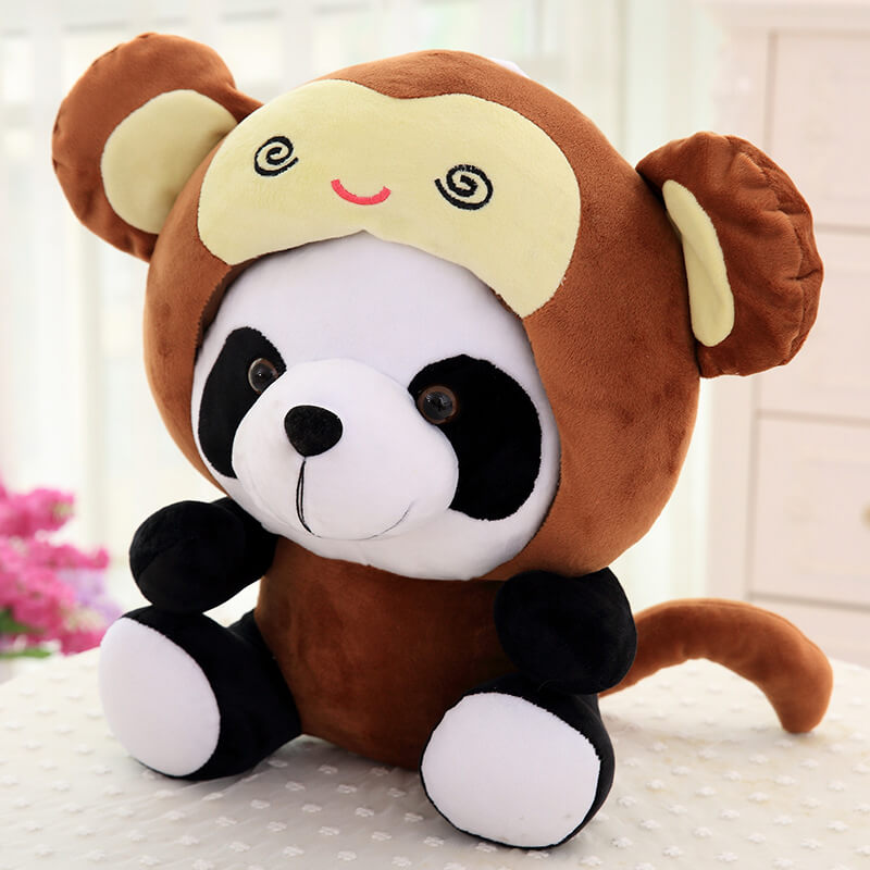 Simulation Zodiac National Treasure Panda Dolls