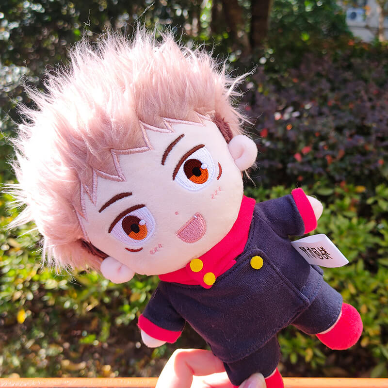 Offical Jujutsu Kaisen Ryomen Sukuna Yuji Itadori 20CM Dress Up Cotton Dolls