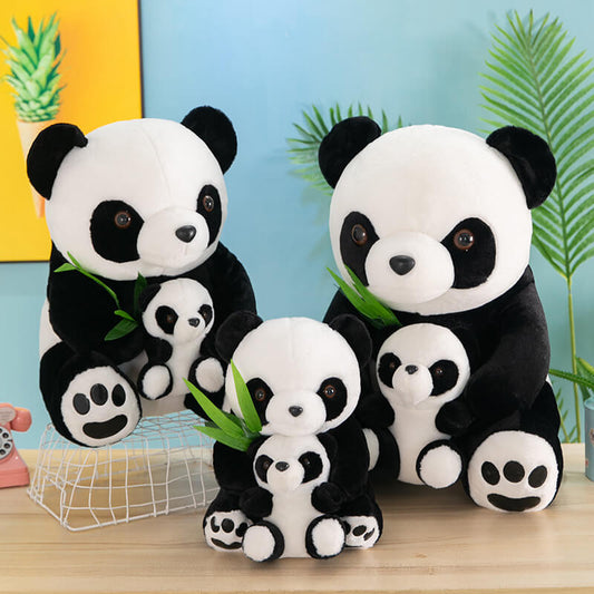 Simulation football plush panda pillow