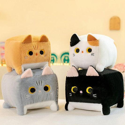 Creative Four Colours Square Cat Doll