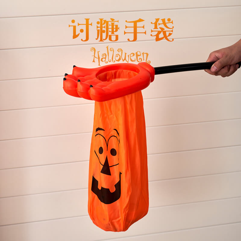 Halloween handheld oversized trick-or-treating bag