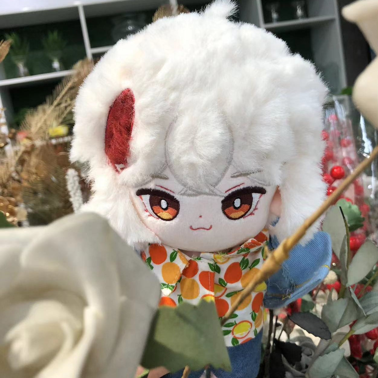 20cm【Genshin Impact】 Kazuha Plush Doll，free shipping