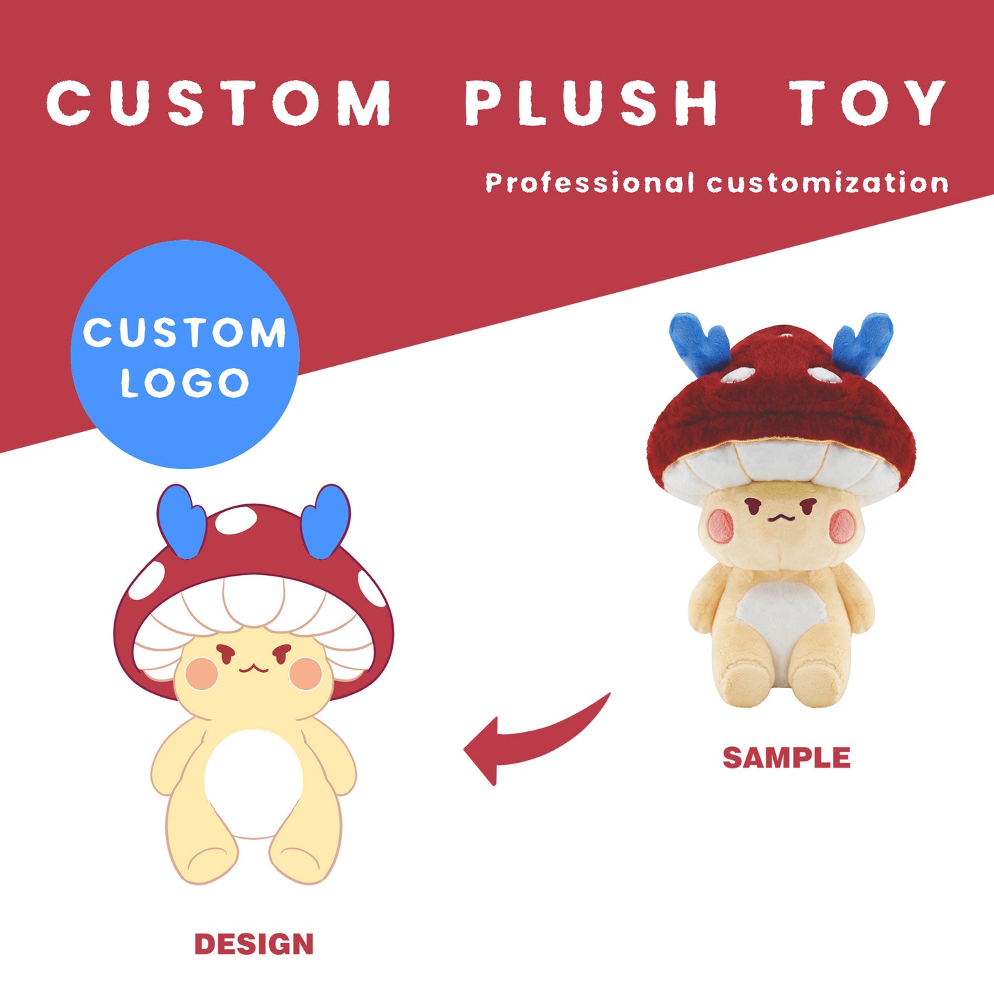 Custom Lovely Stand Up Kpop/Idol/Anime/Game/OC Charcter Plush Dolls