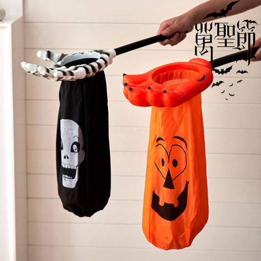 Halloween handheld oversized trick-or-treating bag