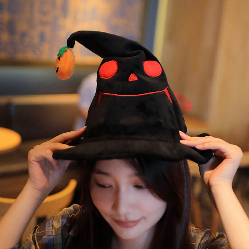 Halloween Electric Glowing Pumpkin Hat