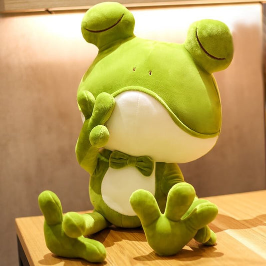 Cute Frog Doll Pillow Quirky Plush Toys