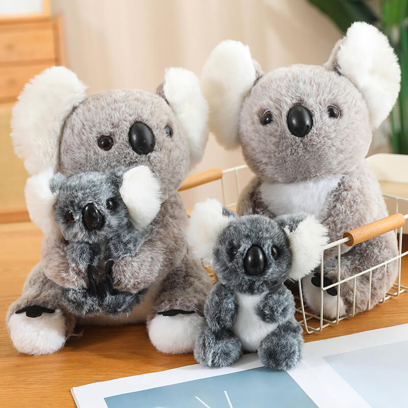 Mother and child animal series penguin koala dolls