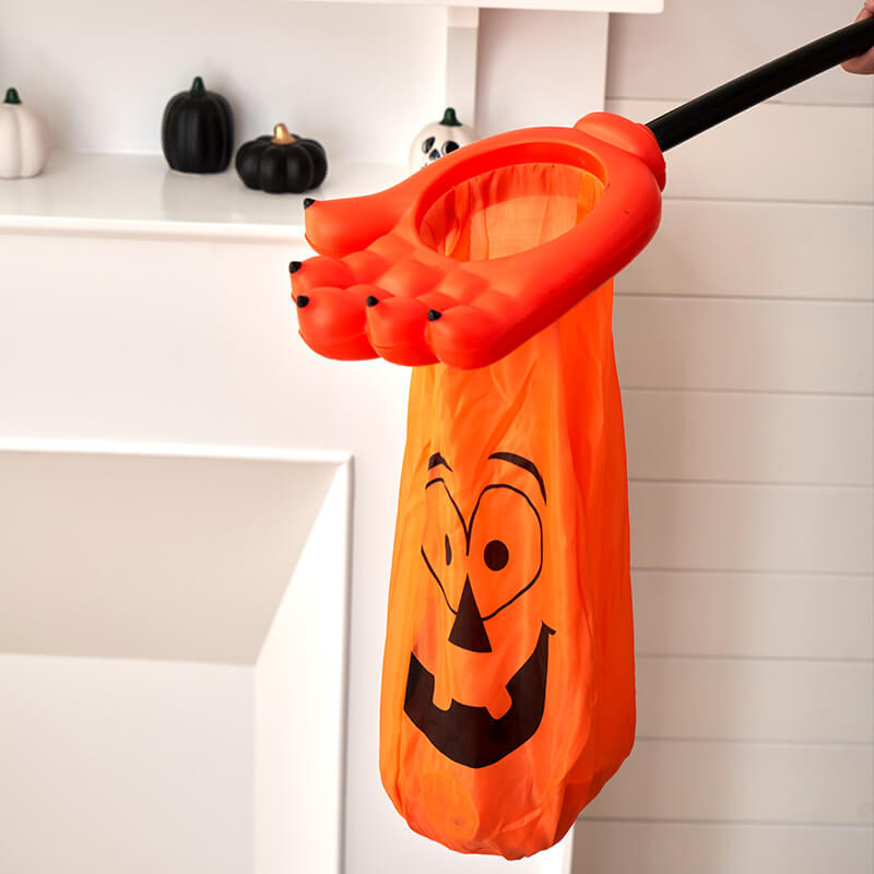 Halloween handheld oversized trick-or-treating bag