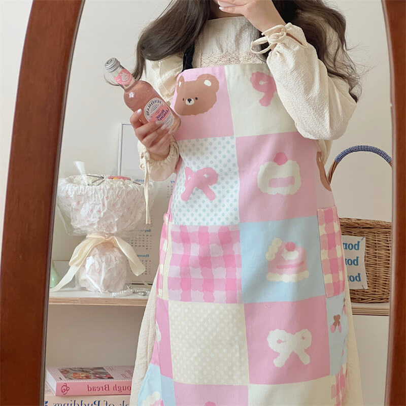 Cute Pattern Cartoon Animal Series Apron