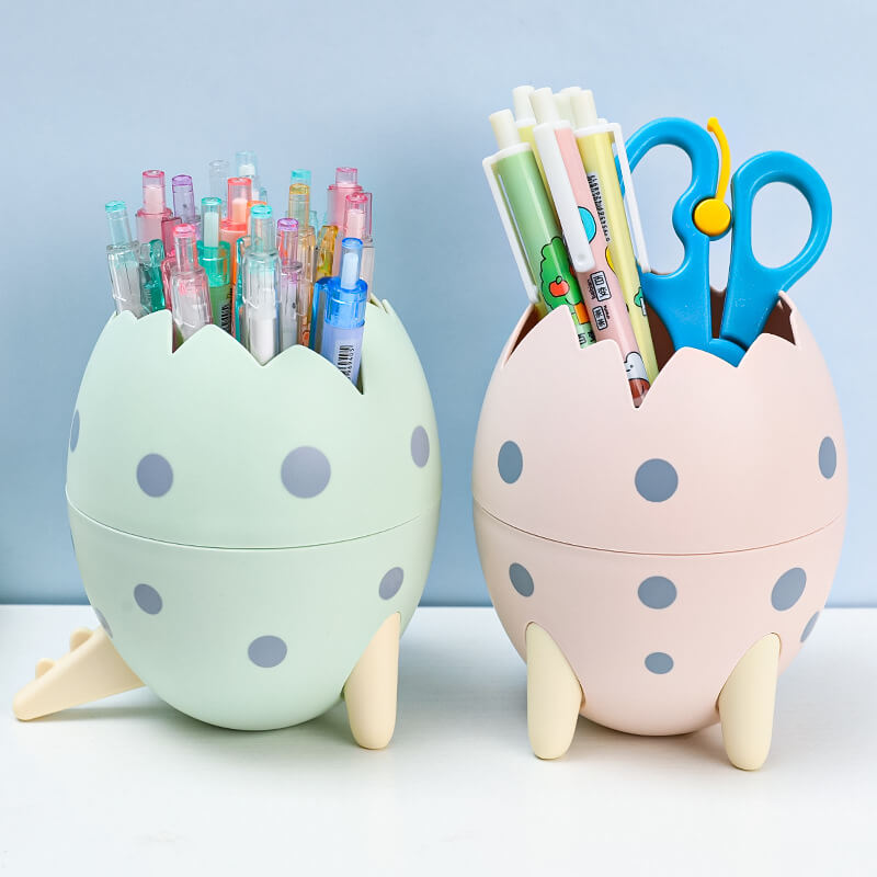 Cute Dinosaur Egg Pencil Holder