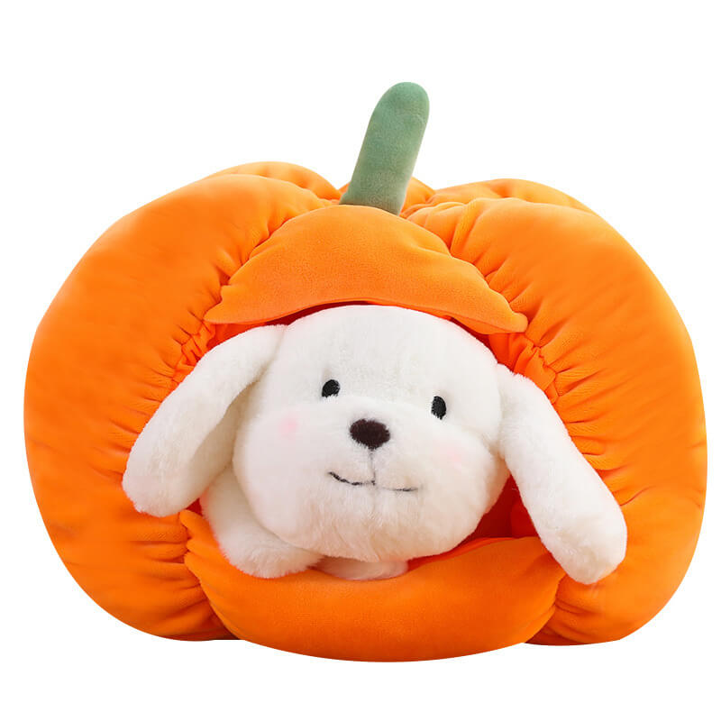 Cute Pumpkin Cat Litter Dog Kennel Plush Dolls