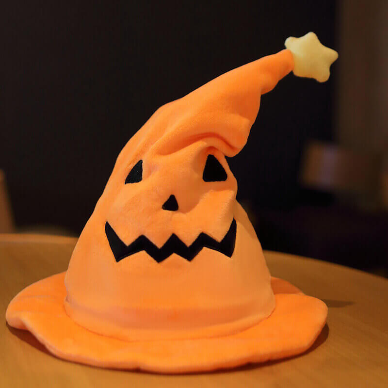 Halloween Electric Glowing Pumpkin Hat