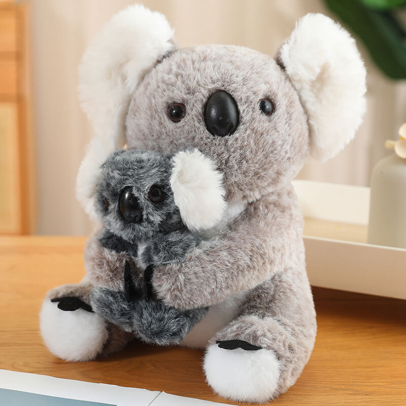 Mother and child animal series penguin koala dolls