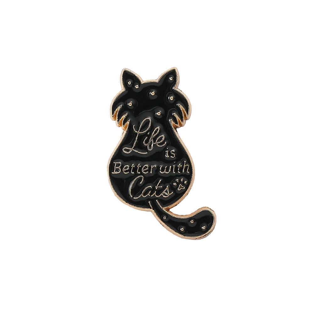 Cute Personalized Cat Creative Brooch