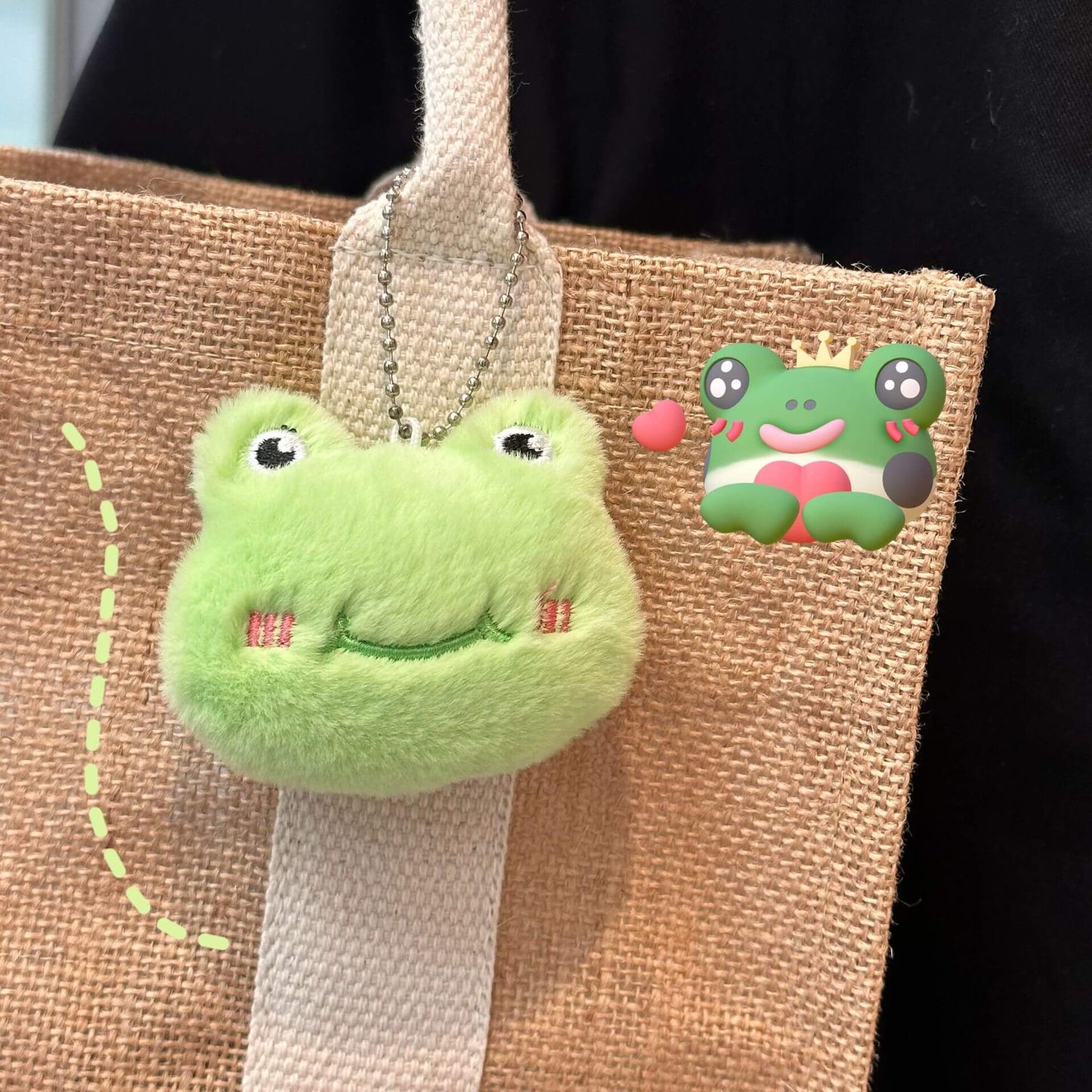 Squeezy Critter Mini Plush Keychain