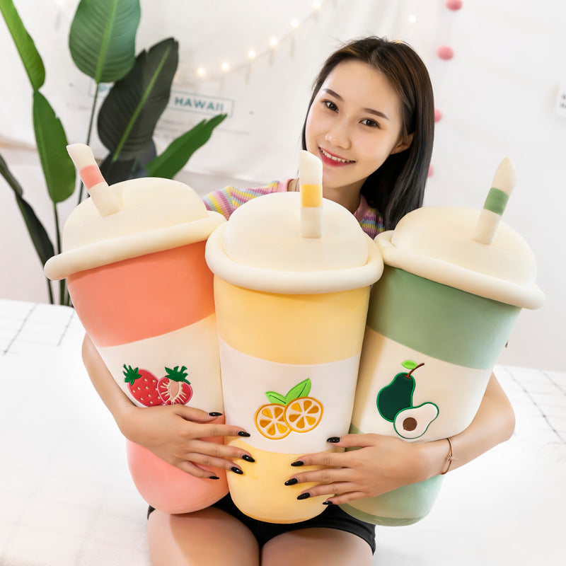 Creative Milk Tea Cup Plush Toy