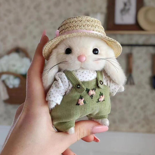 Hot Sale Gardener and Little Rabbit Plush Toy